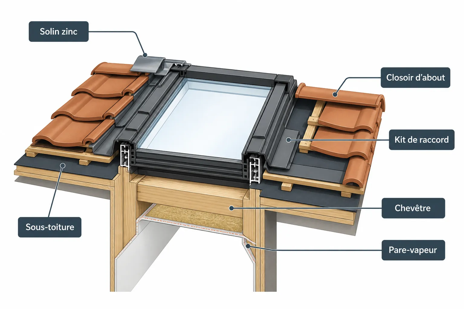 Velux : pose, remplacement, fuite, ce qu'il faut savoir