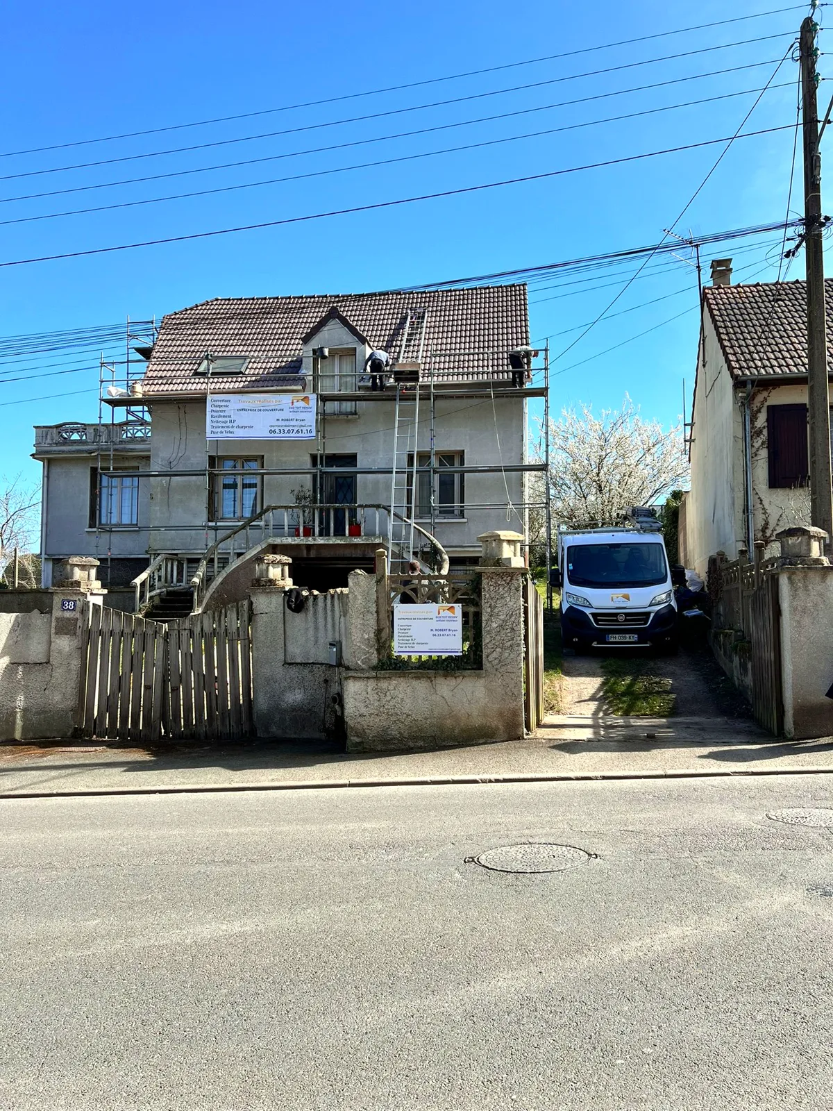 Rénovation sur maison de caractère